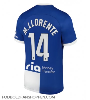 Atletico Madrid Marcos Llorente #14 Udebanetrøje 2023-24 Kortærmet